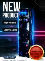 Ultimate Party Karaoke Speaker 15.4” Smart Screen